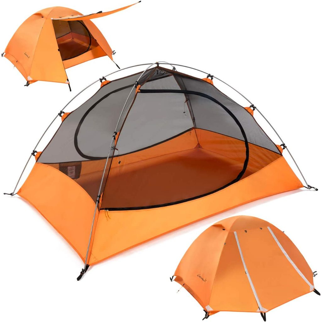 Barraca Camping 4 Pessoas 3500mm Impermeavel Profissional JOYFOX Tenda de trekking de montanha