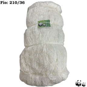 Rede de Pesca Nylon Pano Multifilamento 100 metros Fio: 210/36