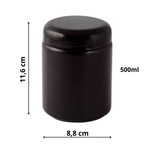 Shit Tube Pote Coletor Porta Dejeto Camping Trilha 500ml