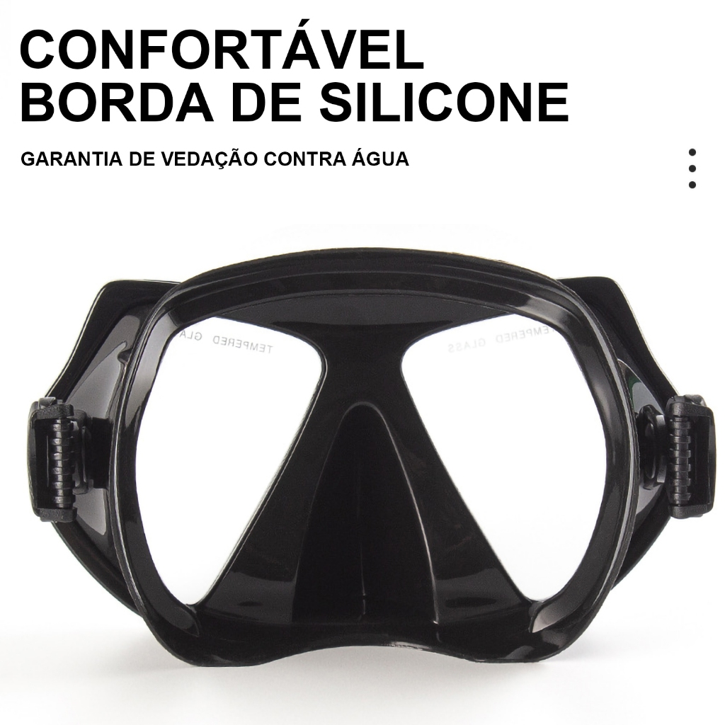 Snorkel E Oculos De Mergulho Kit Mergulho Kit Snoke Máscara De Mergulho