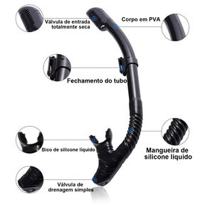 Snorkel E Oculos De Mergulho Kit Mergulho Kit Snoke Máscara De Mergulho