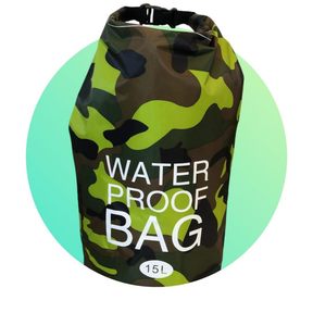 Mochila Sacola Bag Impermeável Aprova D'agua Saco Camuflado Bolsa Trilha Mergulho Natação