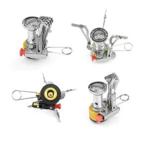 Mini Fogareiro Portátil Acendimento Auto/Click Pesca Camping Trilha Acampamento 4220