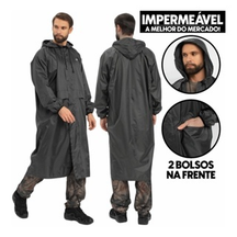 Capa De Chuva P/ Pesca Pescaria Militar Reforçada Epi Oferta
