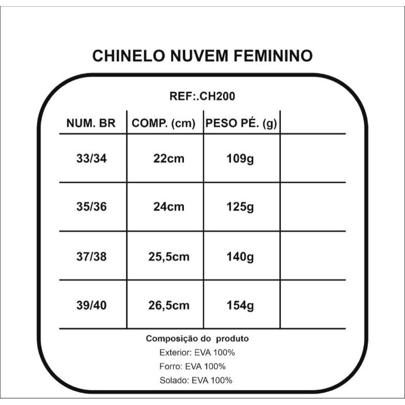Chinelo Slide Nuvem 3d 100% Eva Macio Leve Confortável Premium