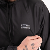 Corta Vento Masculina Impermeável Semi Forrada PRETO Rock Saints
