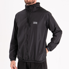 Corta Vento Masculina Impermeável Semi Forrada PRETO Rock Saints