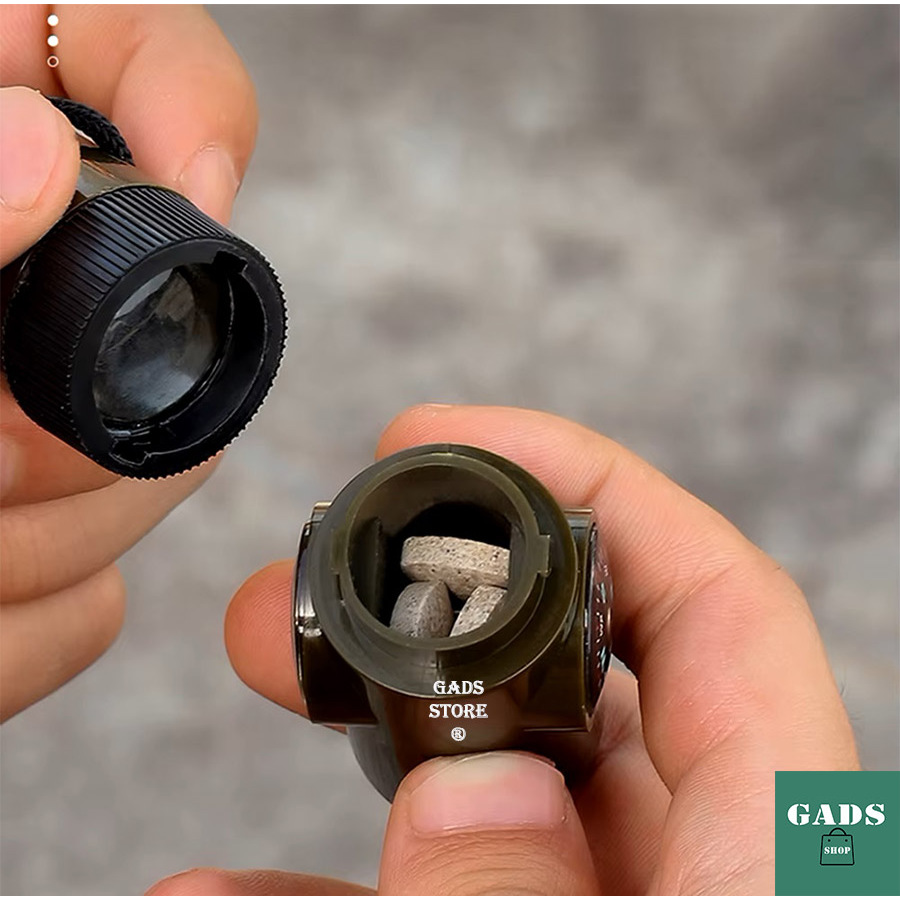 Apito Amazonas De Sobrevivência Emergência Multifuncional Para Ferramenta De Acampamento E Caminhada Ao Ar Livre 7 em 1