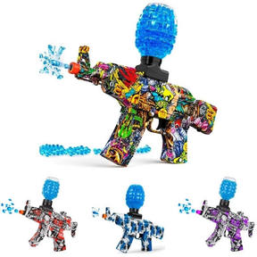 Lançador de Gel Orbes Arma De Bolinha De Gel Orbeez Ak47/M416 Metralhadora Elétrica Automática Lança Dardos e Bolinhas