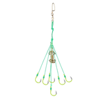 Chuveirinho Para Pesca Kit COM 4 UNID Com 6 Anzóis Cada
