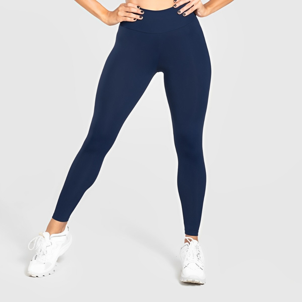 Kit 3 Calça Leg Legging Premium Suplex Levanta Bumbum