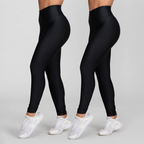 Kit 3 Calça Leg Legging Premium Suplex Levanta Bumbum