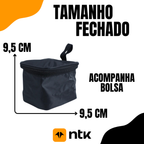 Fogareiro Portátil Átomo Dobrável Fogão a Gás Nautika Camping Ignição Automática