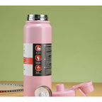 Garrafa Térmica 1000ml 800ml Garrafa Espacial Quente Frio Isolamento Térmico De Grande Capacidade