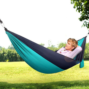 Rede De Dormir Casal 300kg Lazer Camping Selva Nylon 210t Rede Descanso