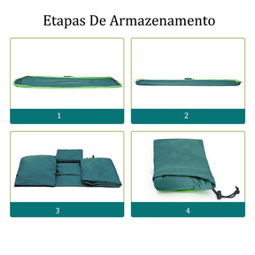 Rede De Dormir Casal 300kg Lazer Camping Selva Nylon 210t Rede Descanso