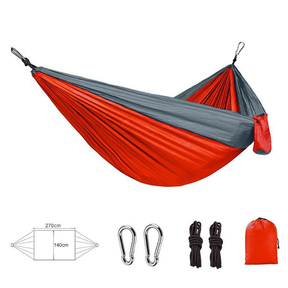 Rede De Dormir Casal 300kg Lazer Camping Selva Nylon 210t Rede Descanso