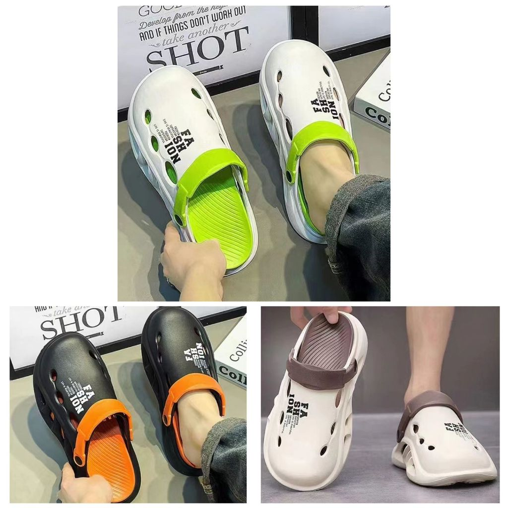 Sandálias De Verão Masculinas Novos Sapatos De Praia Estilo Casais Vestir-Se De Duas Calças De Banho