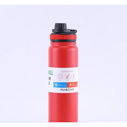 Garrafa Térmica 1000ml 800ml Garrafa Espacial Quente Frio Isolamento Térmico De Grande Capacidade