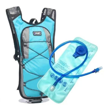 Mochila Hidratação Impermeável Refil 2l de Bike Sports E Refil de Água