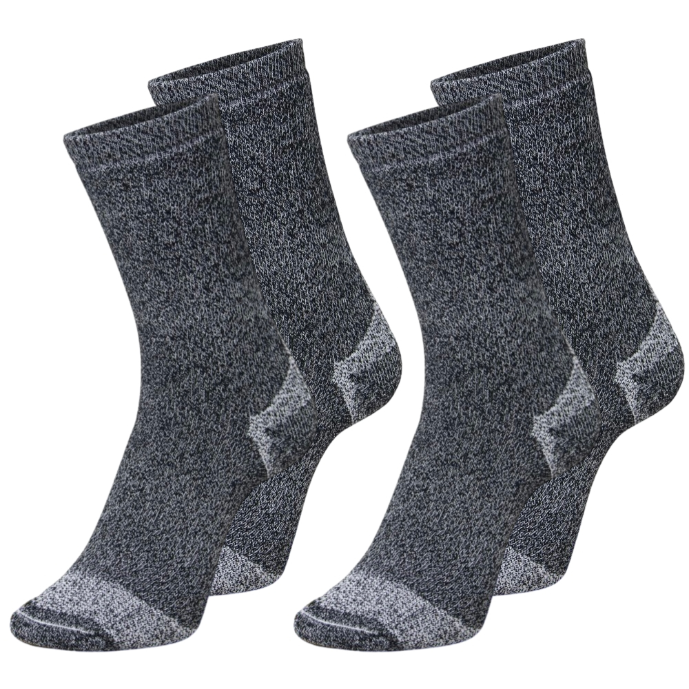2X Pares Meia Coolmax Trekking Trilha Caminhada Coturno - Selene Ref 4025