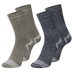 2X Pares Meia Coolmax Trekking Trilha Caminhada Coturno - Selene Ref 4025