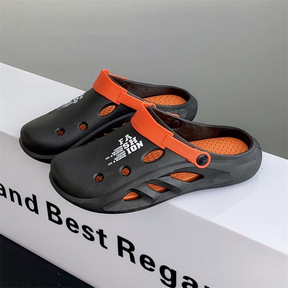 Sandálias De Verão Masculinas Novos Sapatos De Praia Estilo Casais Vestir-Se De Duas Calças De Banho