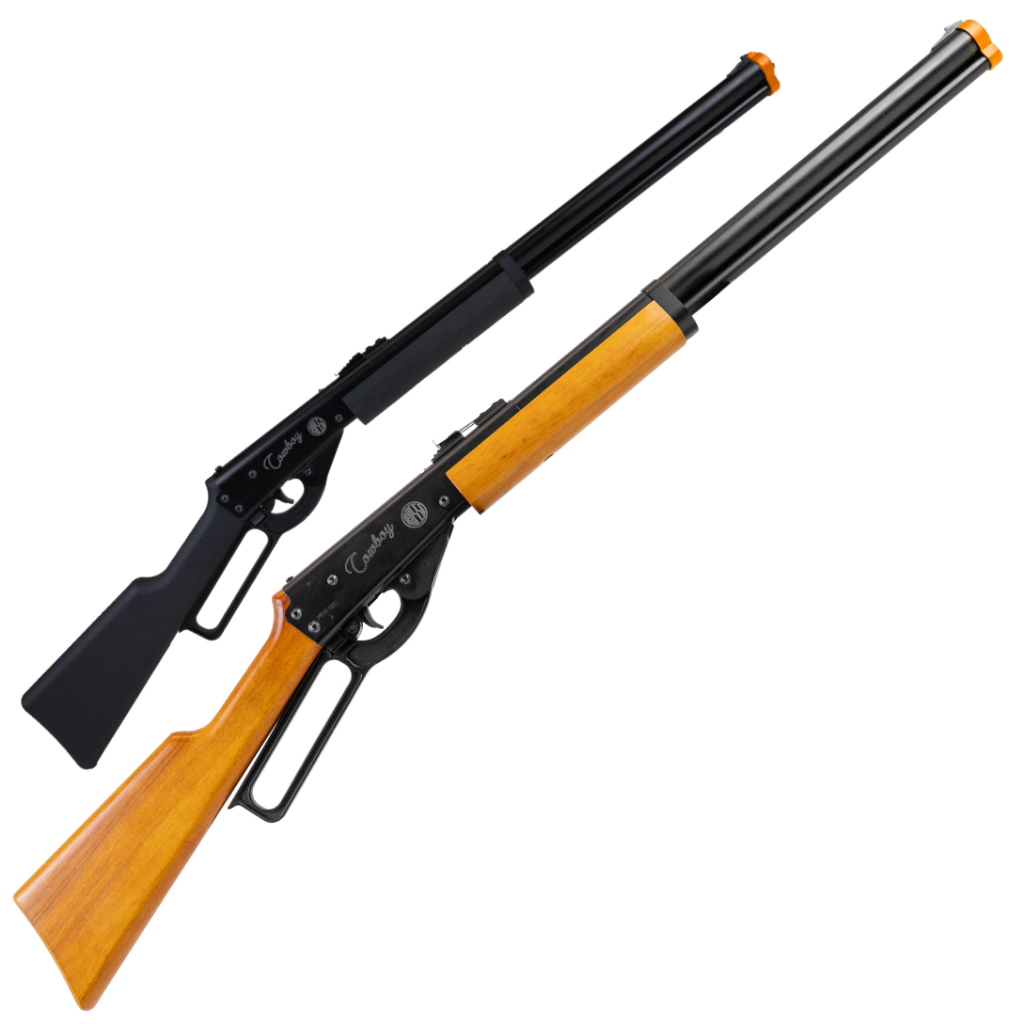 Carabina de Pressão Cowboy Madeira ou Polímero 4,5mm Mola Spring Rossi