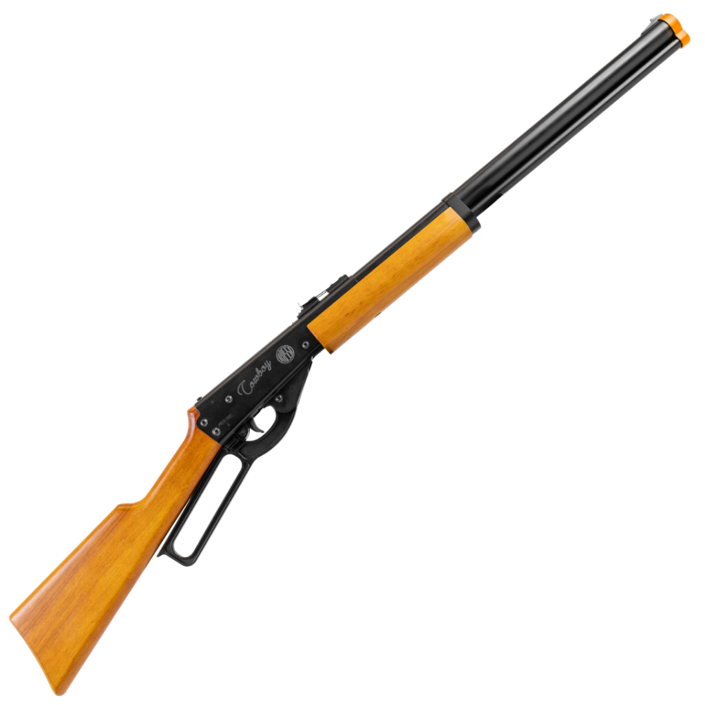 Carabina de Pressão Cowboy Madeira ou Polímero 4,5mm Mola Spring Rossi
