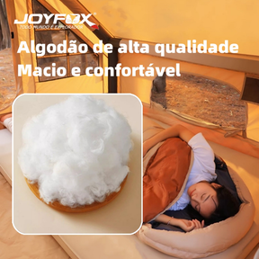 Saco De Dormir Térmico Casal Ou Solteiro Patchworkable Lavável À Máquina Set 2 Ultralight Joyfox -1,5ºc À -3,5ºc Camping