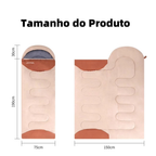 Saco De Dormir Térmico Casal Ou Solteiro Patchworkable Lavável À Máquina Set 2 Ultralight Joyfox -1,5ºc À -3,5ºc Camping