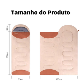 Saco De Dormir Térmico Casal Ou Solteiro Patchworkable Lavável À Máquina Set 2 Ultralight Joyfox -1,5ºc À -3,5ºc Camping