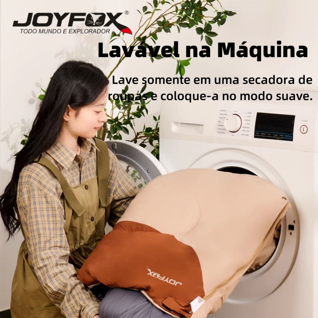 Saco De Dormir Térmico Casal Ou Solteiro Patchworkable Lavável À Máquina Set 2 Ultralight Joyfox -1,5ºc À -3,5ºc Camping