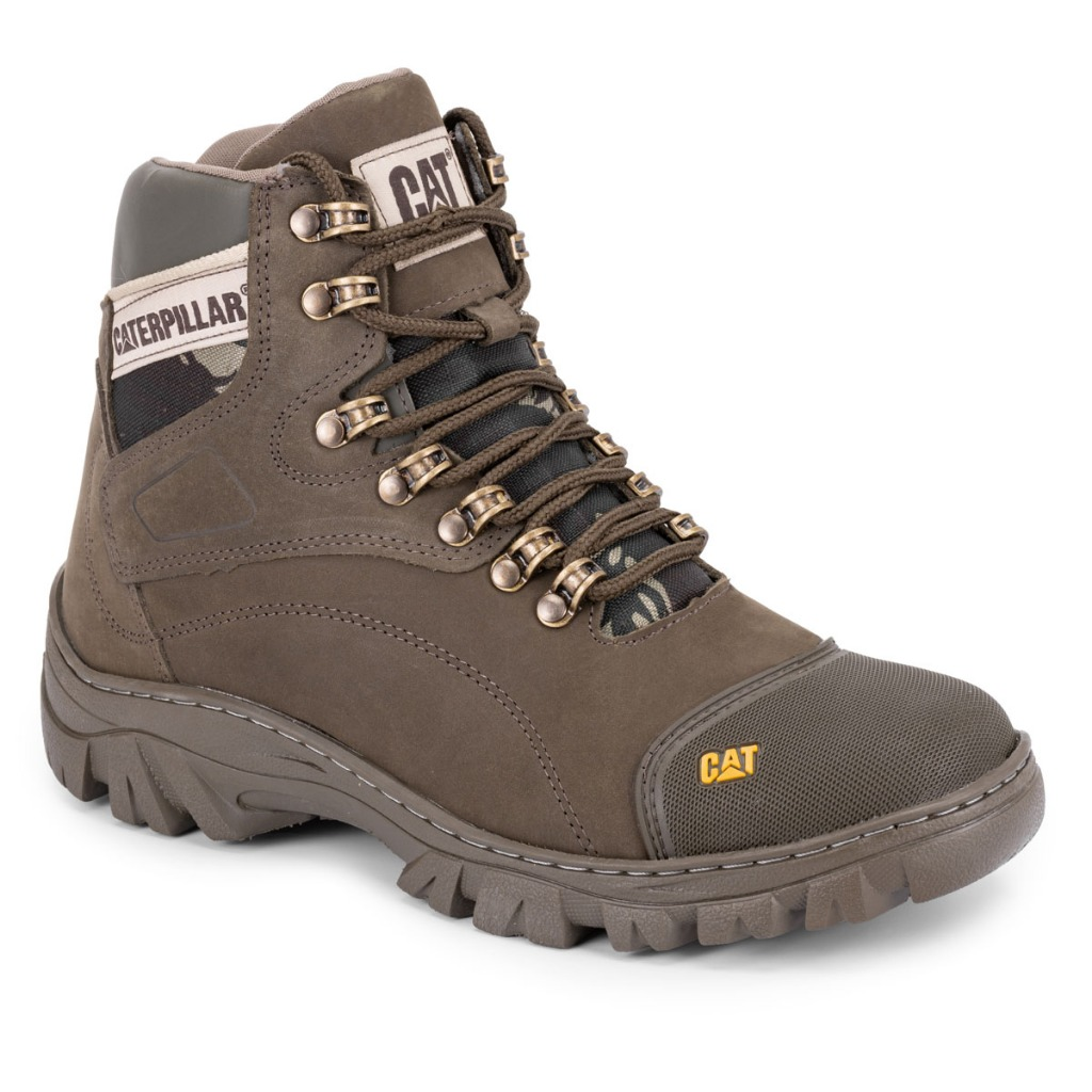 Bota Coturno Masculina Reforçada Solado Resistente De Alta Qualidade