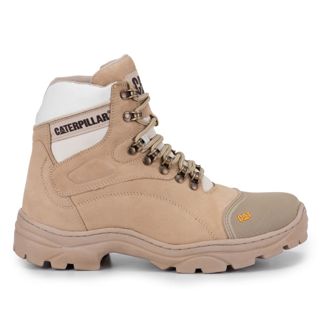 Bota Coturno Masculina Reforçada Solado Resistente De Alta Qualidade