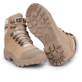 Bota Coturno Masculina Reforçada Solado Resistente De Alta Qualidade