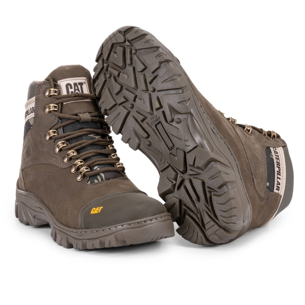 Bota Coturno Masculina Reforçada Solado Resistente De Alta Qualidade
