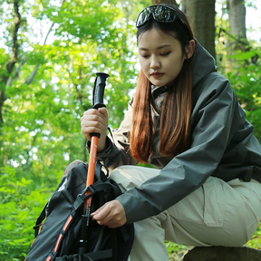 Bastão Caminhada Trekking Bengala Trilha Retrátil Alumínio