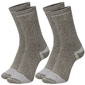 2X Pares Meia Coolmax Trekking Trilha Caminhada Coturno - Selene Ref 4025