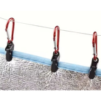 Prendedor + mosquetão junto 1 pç valor referente , prender produtos de pesca camping trabalho em casa
