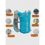 Mochila Colete Hidratação Squeeze Ciclismo Impermeável Resistente Corrida Maratona Trilha Splash