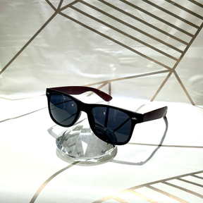 Óculos de Sol Madeira Bambu Premium Masculino Quadrado Verão