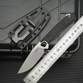 Faca Outdoor Full-Tang com Bainha - Ideal para Pesca e Camping