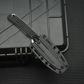 Faca Outdoor Full-Tang com Bainha - Ideal para Pesca e Camping