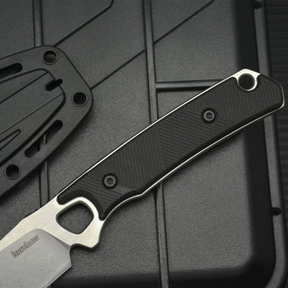 Faca Outdoor Full-Tang com Bainha - Ideal para Pesca e Camping