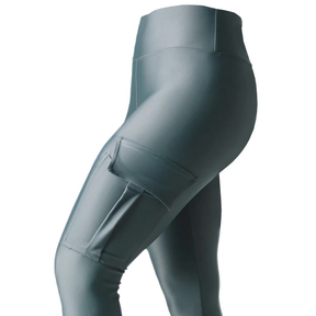 Calça Legging Para Pesca Esportiva Camping Atividades Esportivas Ar Livre Feminina Sports Mar Negro