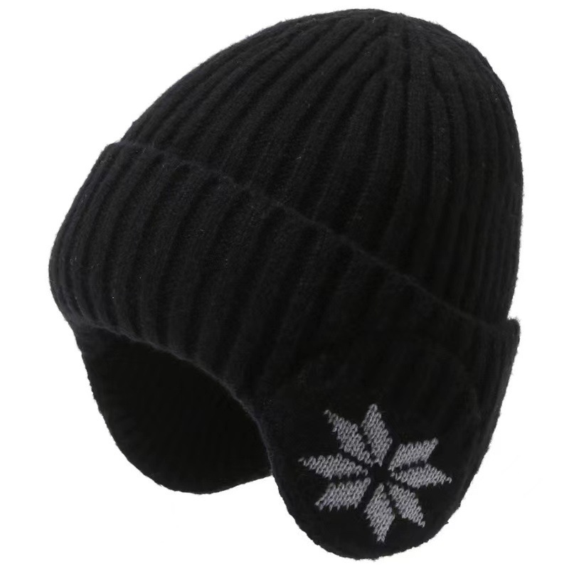 Touca Adultos Integrado Earmuffs Proteção De Ouvido Inverno À Prova De Vento Ao Ar Livre Earflap Grosso