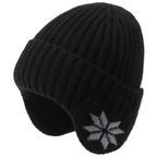 Touca Adultos Integrado Earmuffs Proteção De Ouvido Inverno À Prova De Vento Ao Ar Livre Earflap Grosso