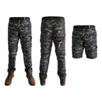 Calça De Pesca Trilha Vira Bermuda Nortrek 6 Bolsos Prot. Uv 50+
