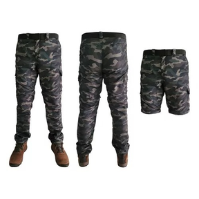 Calça De Pesca Trilha Vira Bermuda Nortrek 6 Bolsos Prot. Uv 50+